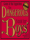 The Dangerous Book for Boys (MP3)